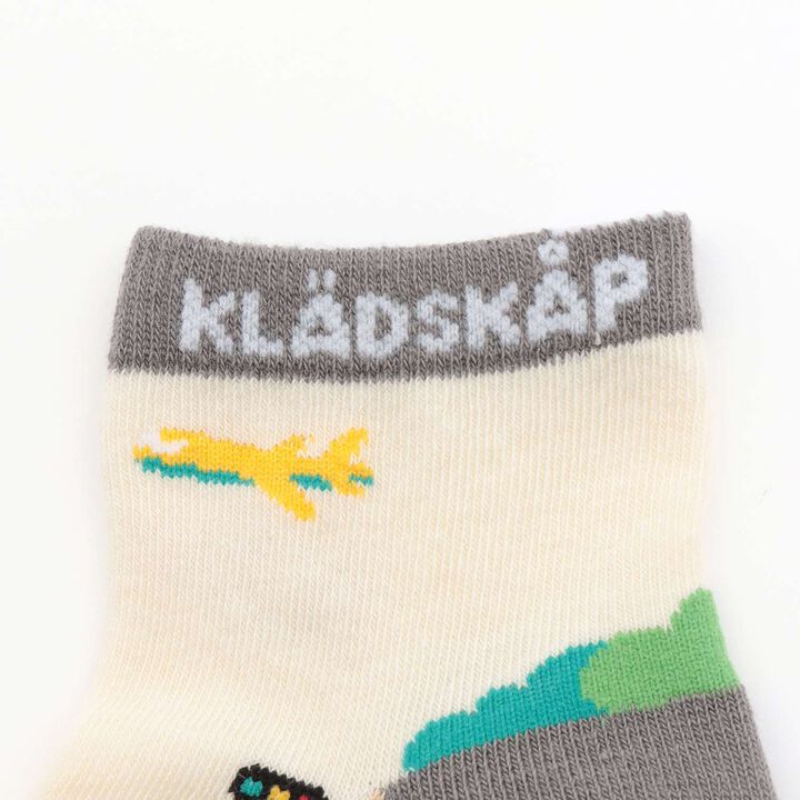 Vehicle Short Socks,Off white, medium image number 1