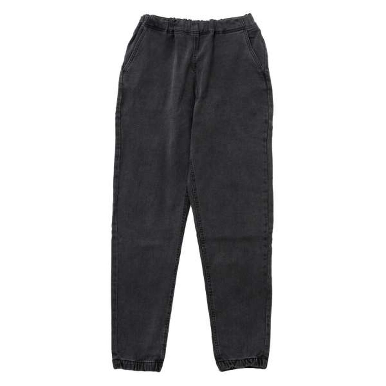 Stretch Denim Jogger Pants,Deep blue, large image number 5