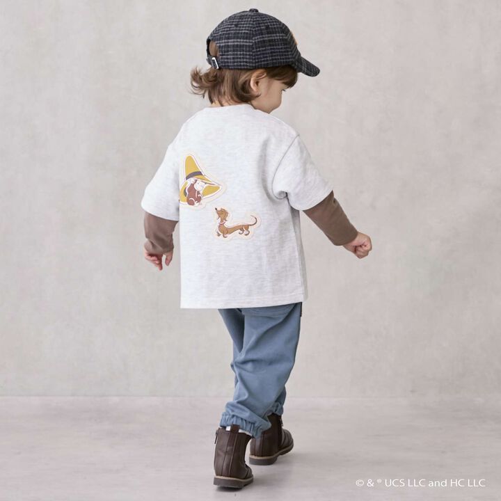 Curious George Cut Long Pants,Green, medium image number 3