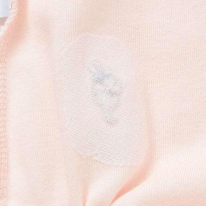 KP Stretch Jersey Knit Frill Collar Romper (Free),Pink, medium image number 6