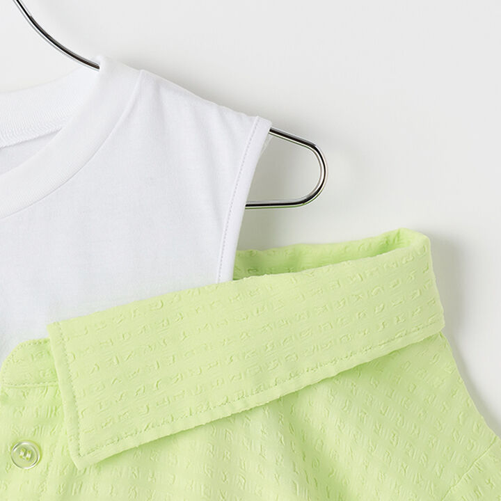 Layered Look Shirt,Black, medium image number 4