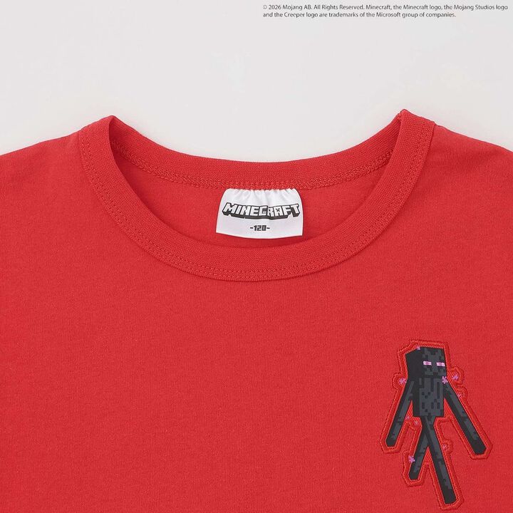 [MINECRAFT] 刺繡短袖T恤,海軍藍, medium image number 10