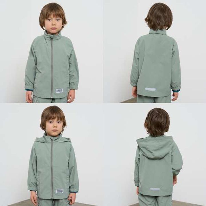 [Water-Repellent] Mountain Parka with Storage Bag,Black, medium image number 2