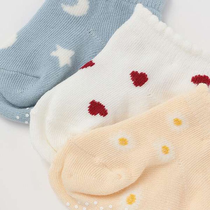 Baby 3-Pack Socks,Light blue, medium image number 3