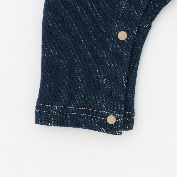 All-Over Embroidered Collared Coverall,Smoke white, medium image number 18