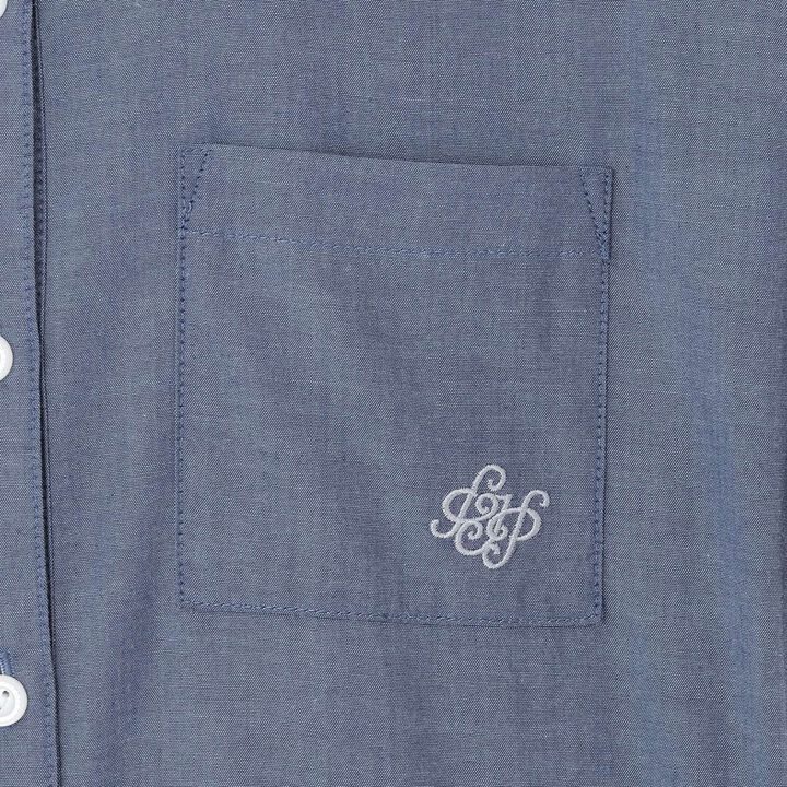 [130cm] Side Ribbon Shirt Dress,Navy, medium image number 3