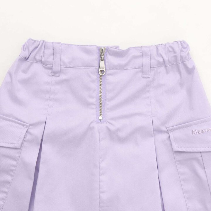 [Restock] Front ZIP Culotte Skirt,Navy, medium image number 2