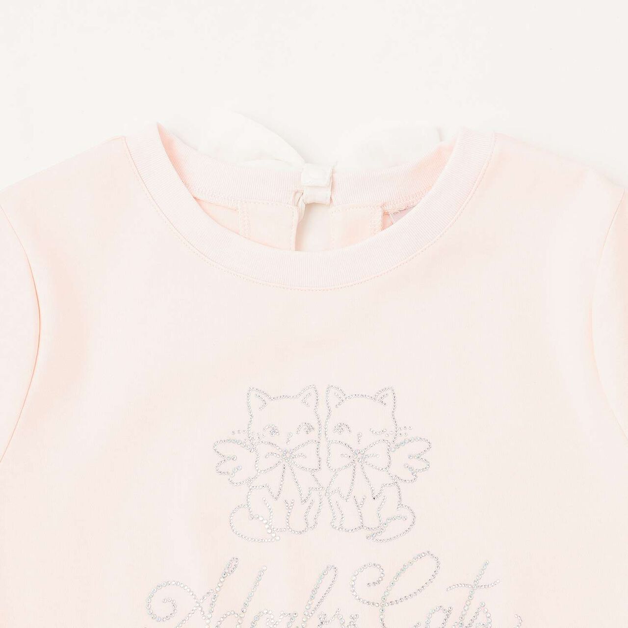 Sparkling Angel Cat T-Shirt,Light pink, large image number 2