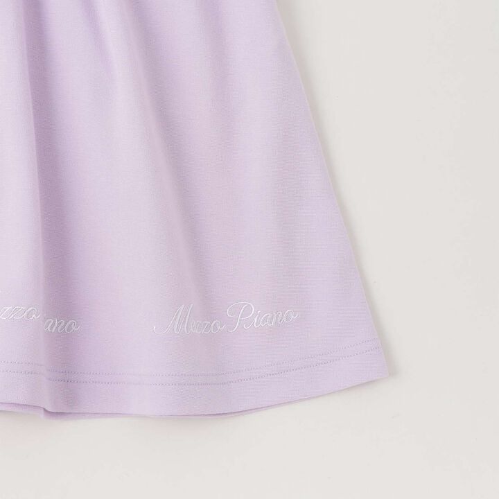 Front-Button Sailor Collar One-Piece Dress,Lilac, medium image number 5