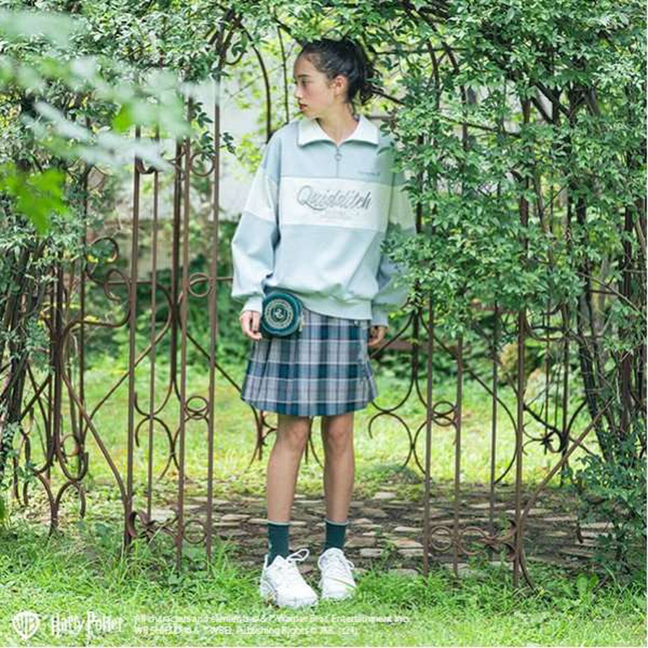 [Harry Potter] Wrap Culottes,Gray, large image number 7