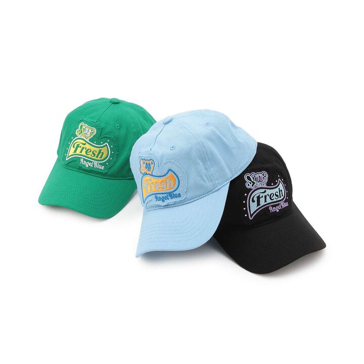 [Angel Blue] Appliqu&eacute; Cap,Sax blue, medium image number 9