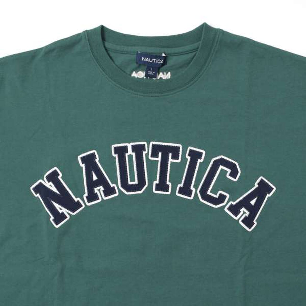 Nautica Appliqué Long Sleeve T-Shirt,Green, large image number 18