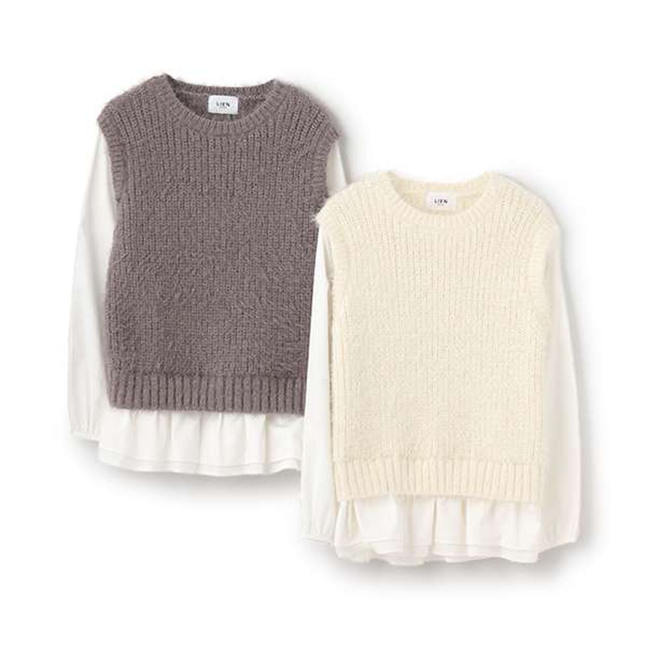 [Link] Shaggy Docking Blouse,Ivory, large image number 5