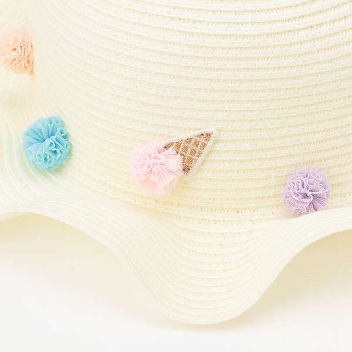 Washable Ice Hat,Pearl white, medium image number 2