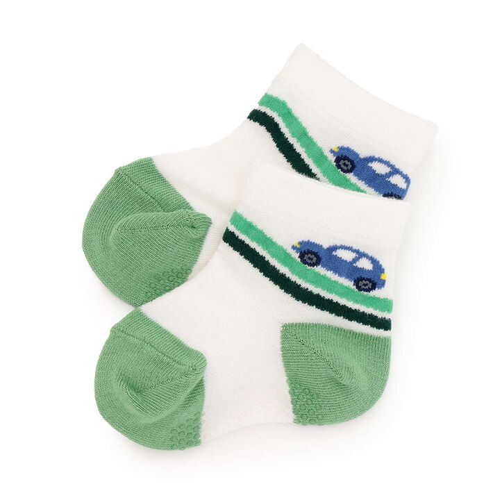 Car Line Crew Socks [Made in Japan],, medium