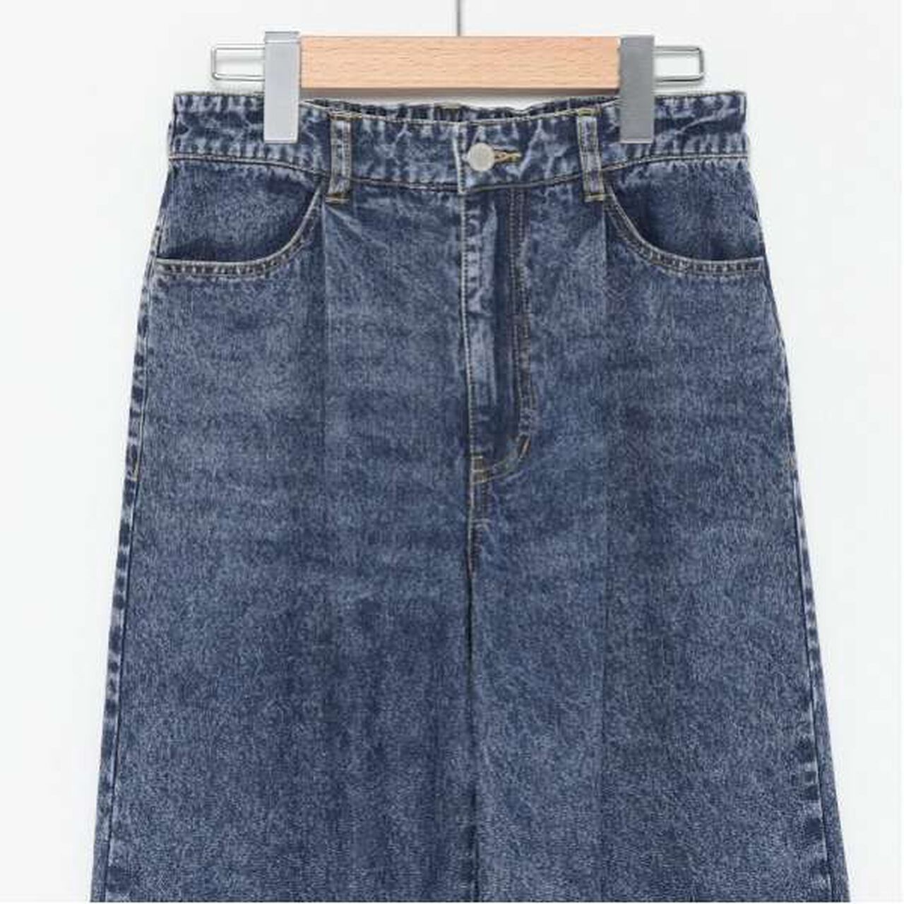 [LTXC] Denim Bustier Outfit Set,Blue, large image number 17