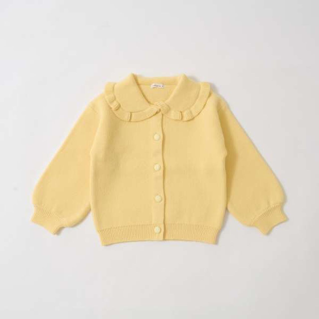 [Occasion] Frill Collar Cardigan,Cream, large image number 7