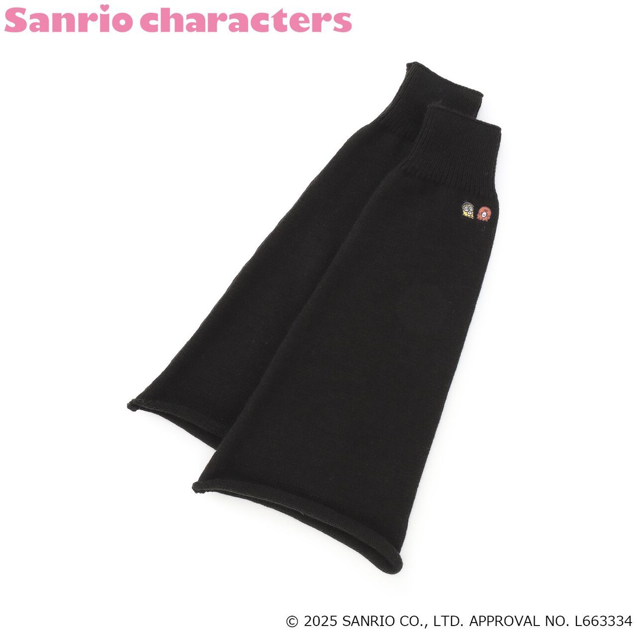 Sanrio Characters Knit Leg Covers,Black, large image number 10