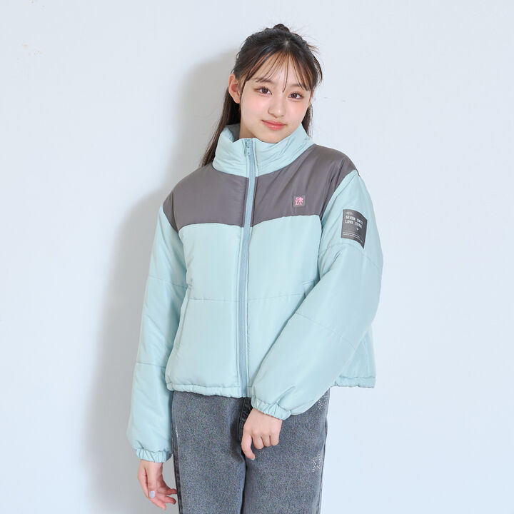 [7days] Padded Short Bomber Jacket,, medium