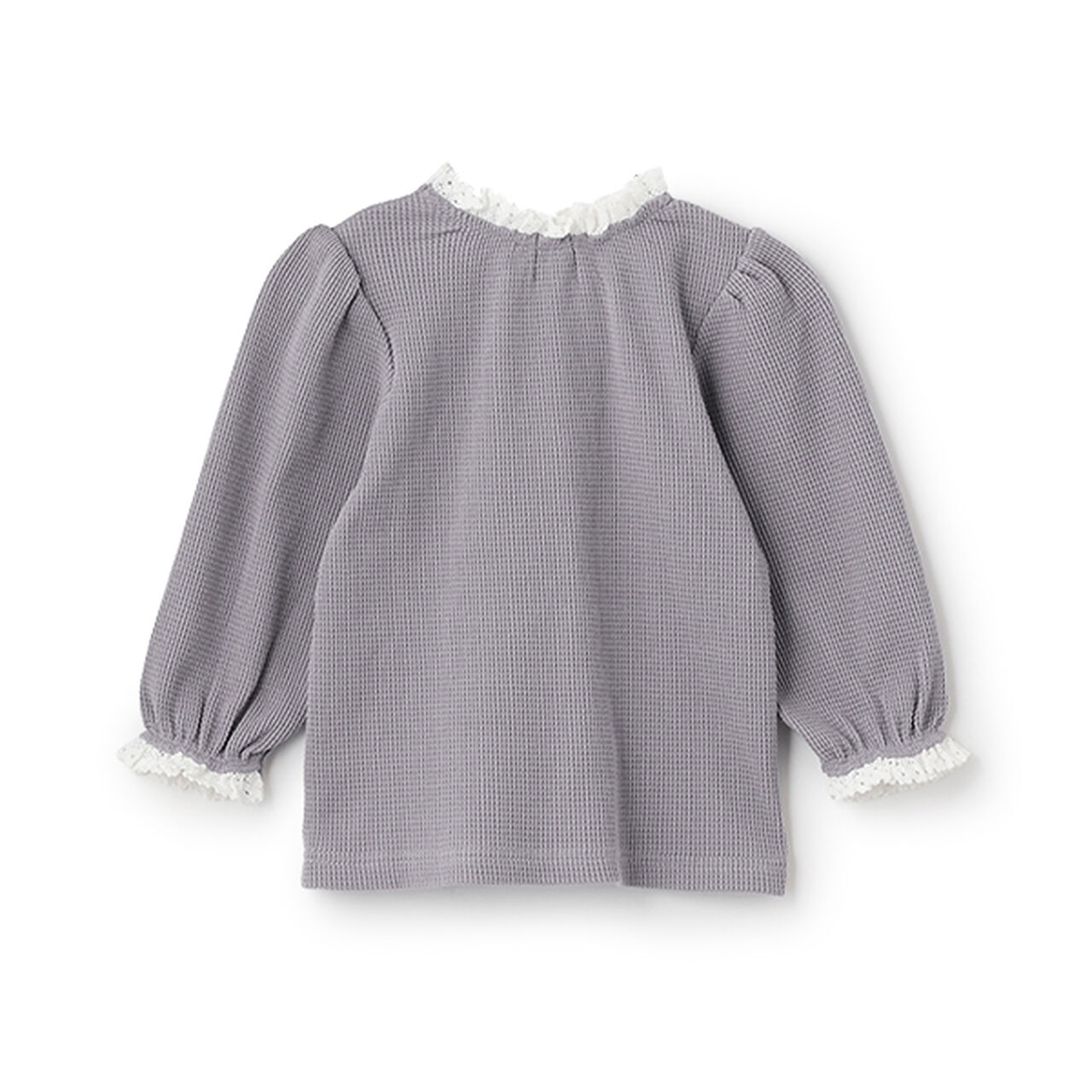 Organic Collared Long-Sleeve T-Shirt,Gray, large image number 9