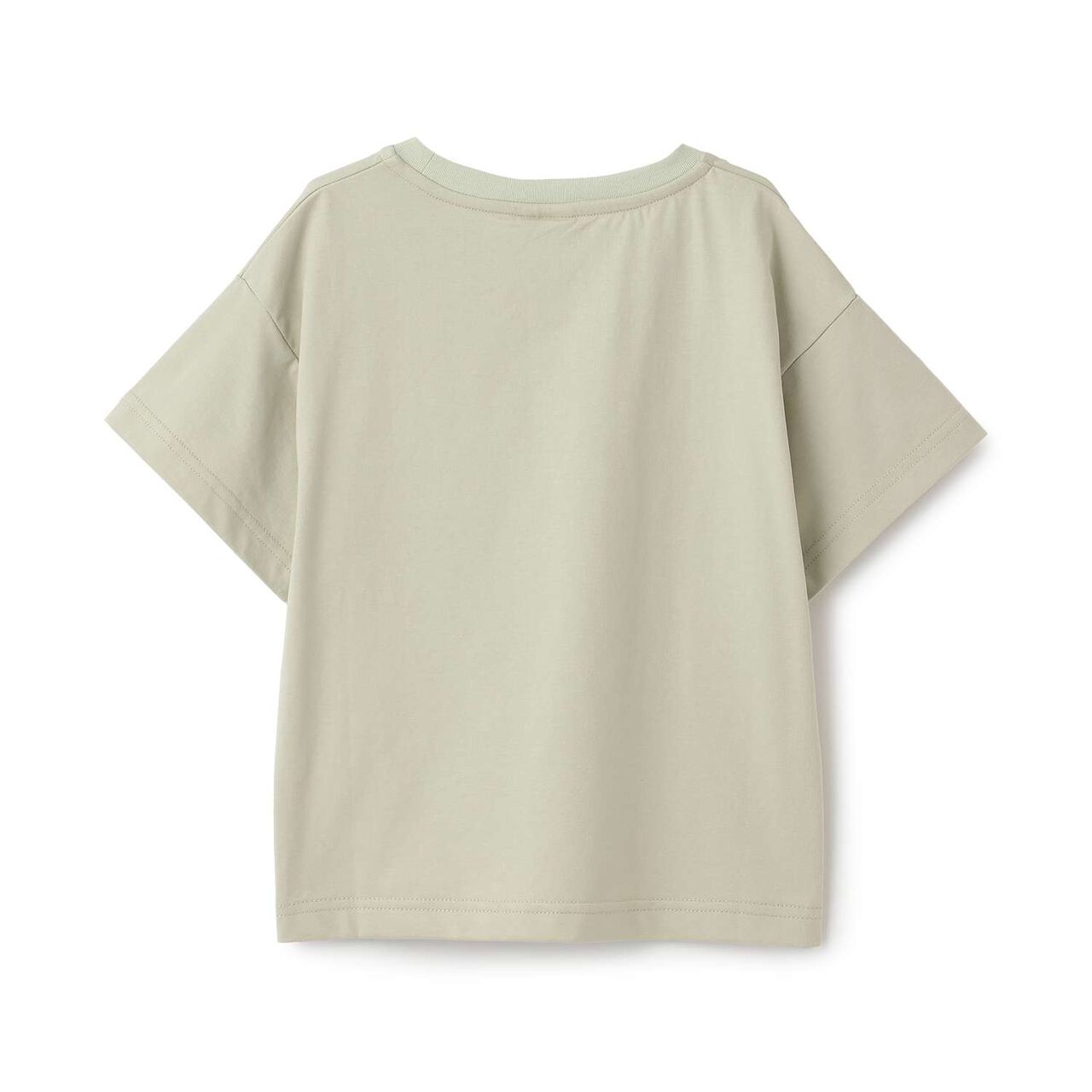 [DailyMe] Simple T-Shirt [Heat Shielding / Quick-Dry / Antibacterial],Sax blue, large image number 12