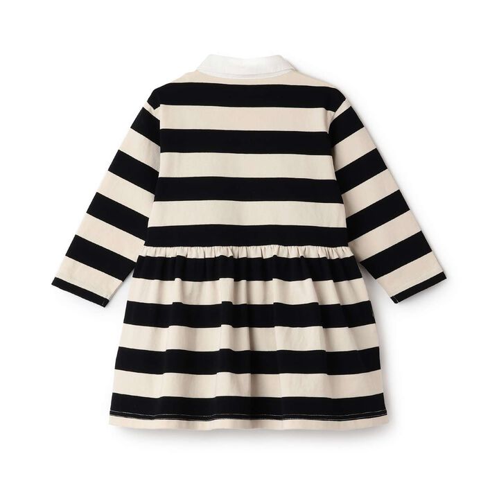 [Disney][Link] Rugby Long-Sleeve One-Piece Dress,Lavender, medium image number 5