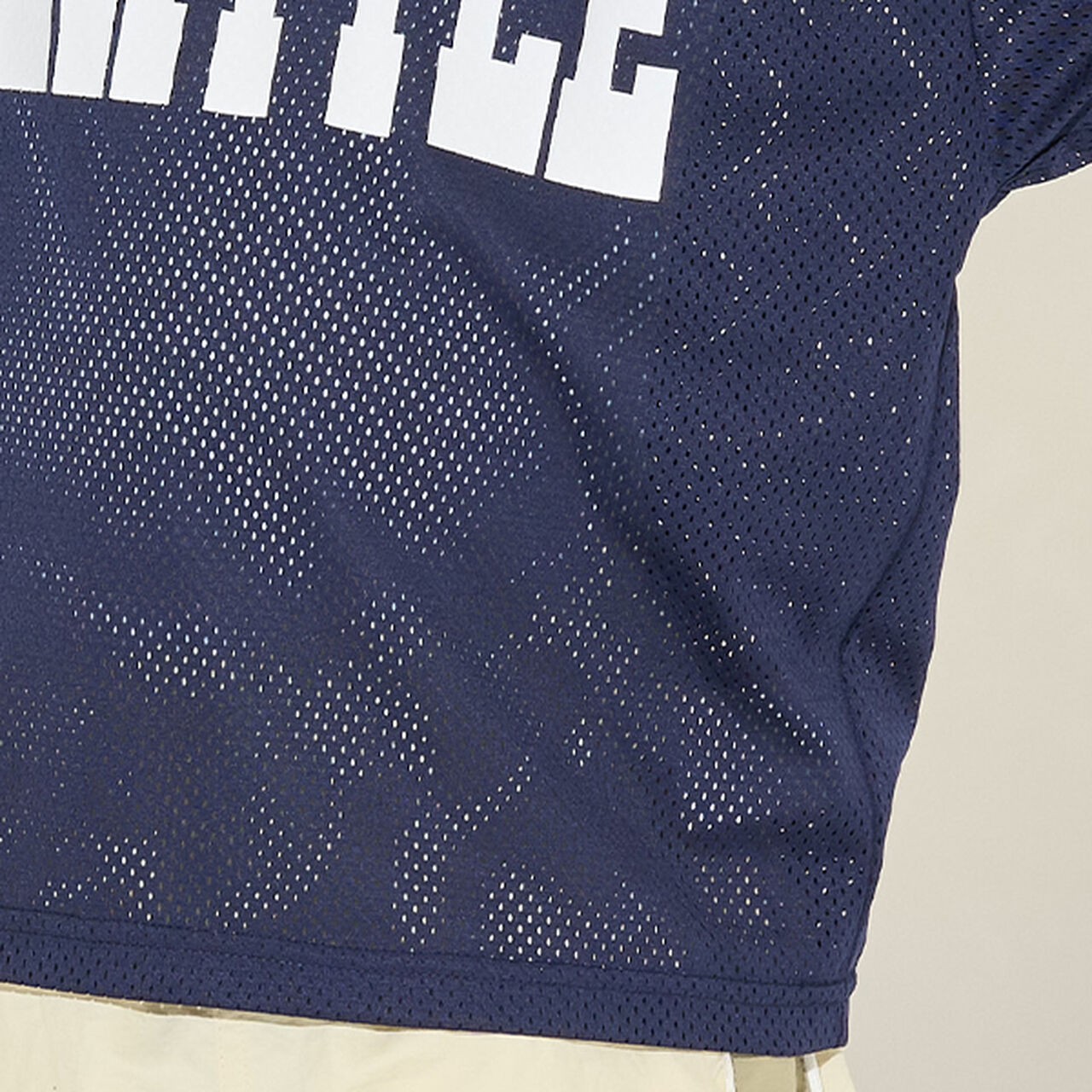 [Set Up Compatible] V-Neck Mesh Top,Purple, large image number 8