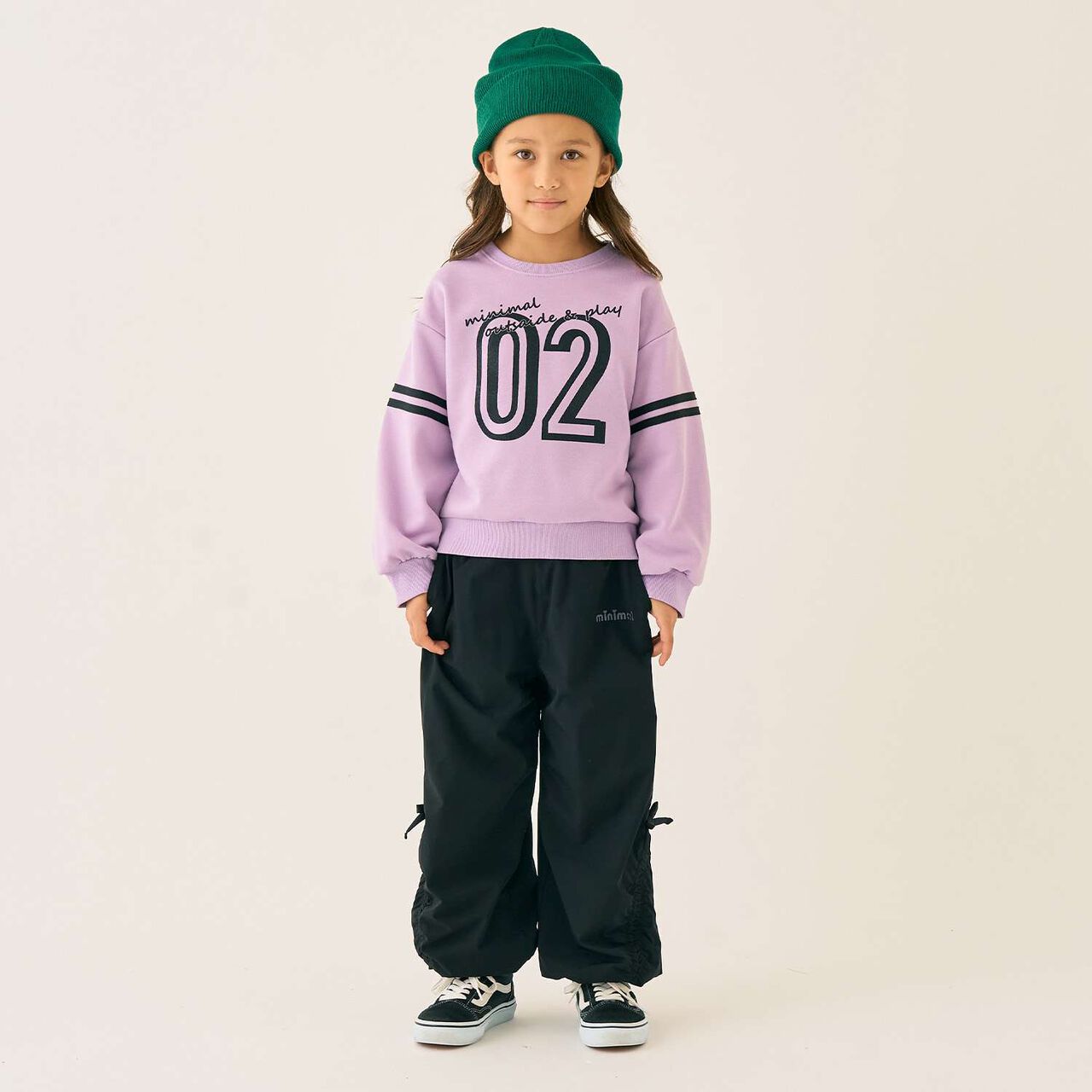 Assorted Flock Print Fleece Pullover,Lavender, large image number 14