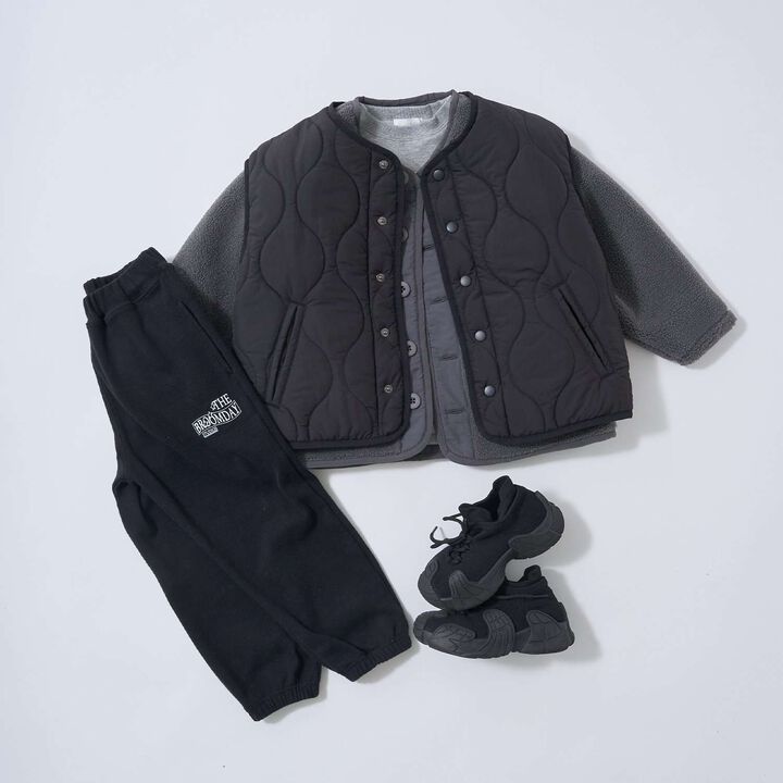 [Mix and Match Series] Quilted Vest,Ivory, medium image number 18