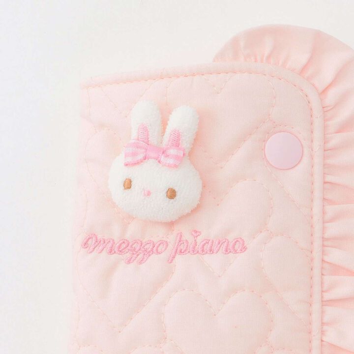 Mezzo Piano Mama Rabbit Mascot Baby Carrier Cover,Light pink, medium image number 2