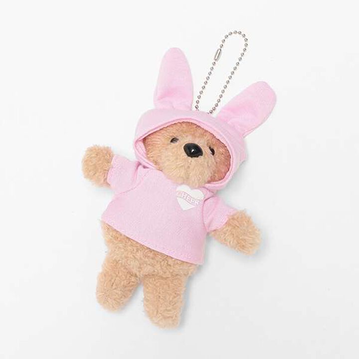 Bear Keychain,Sax blue, medium image number 8