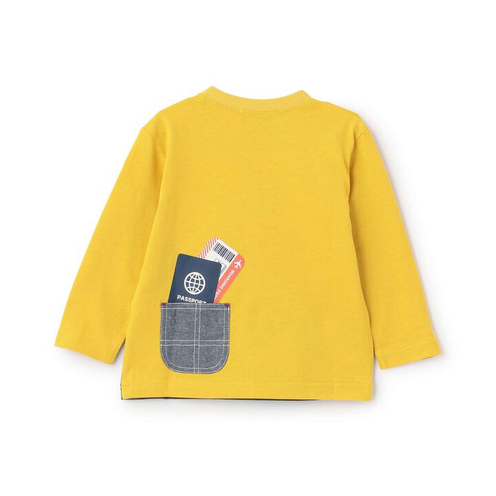 [Restock] Sky Journey Long-Sleeve T-Shirt,Turquoise, medium image number 1