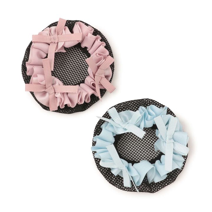 Ballet Petit Ribbon Bun Net,Light pink, medium image number 10