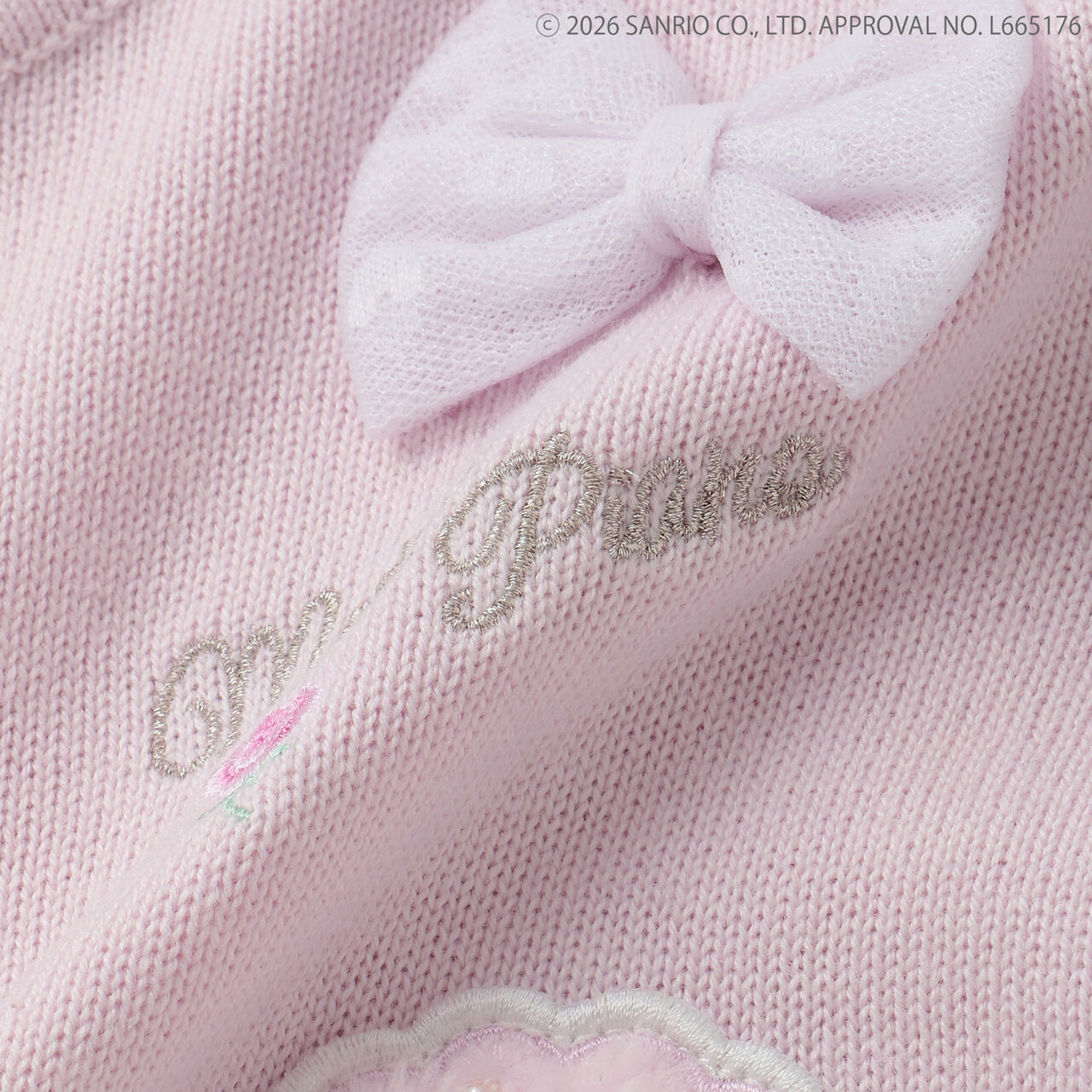 My Melody / My Sweet Piano Cardigan,Light pink, large image number 7