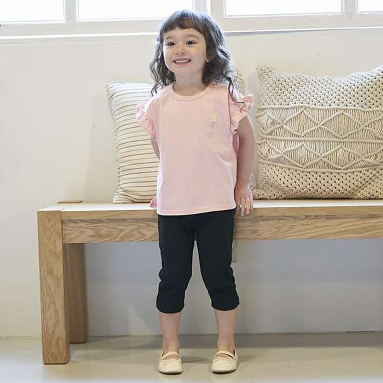 Petite Play Girls' 7/8 Leggings,Blue, large image number 25