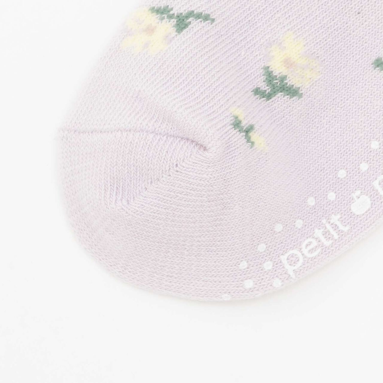 Floral Pattern Crew Socks 2-Pack,Lavender, large image number 2