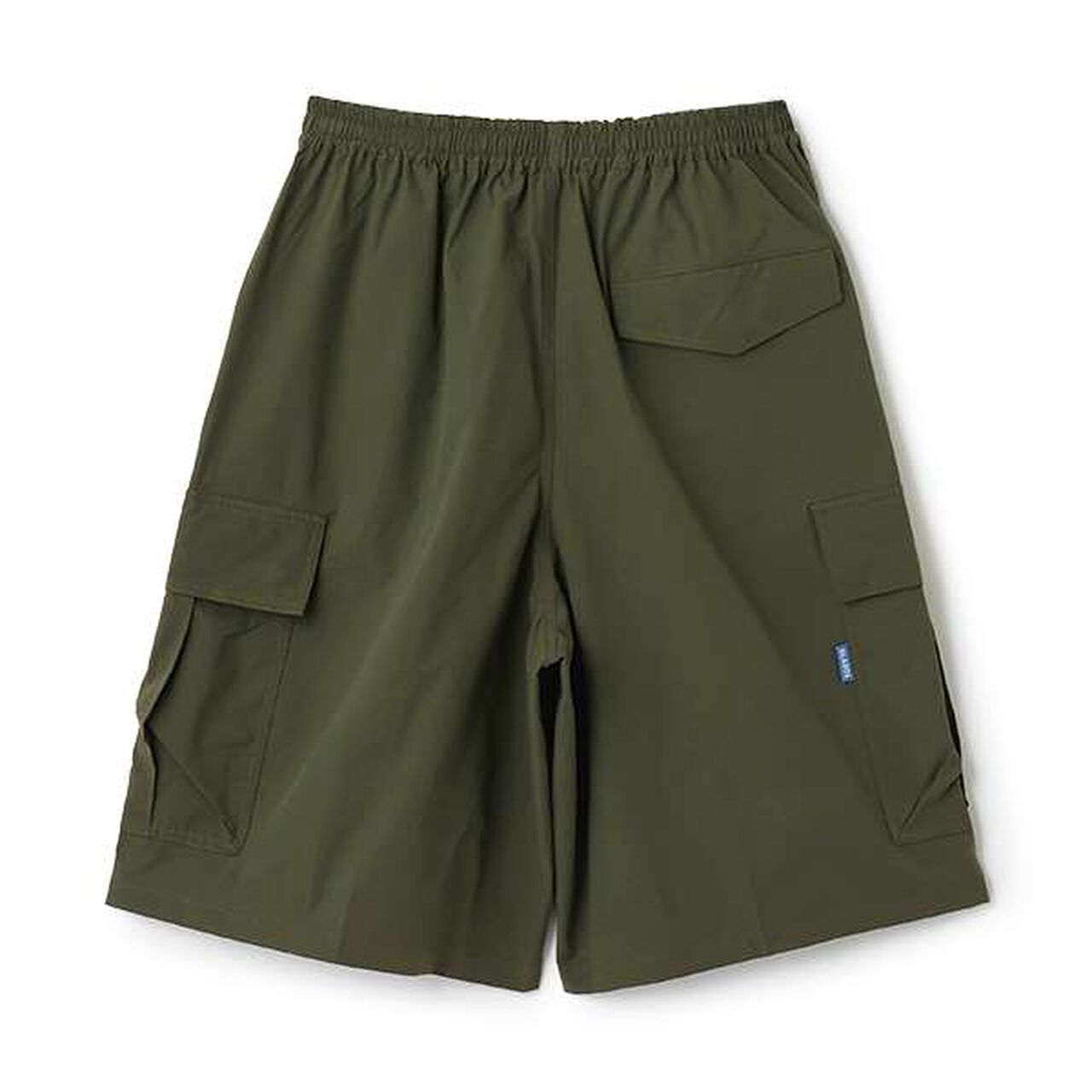 [Easycare] Poly Lip Half Cargo Pants,Khaki, large image number 1