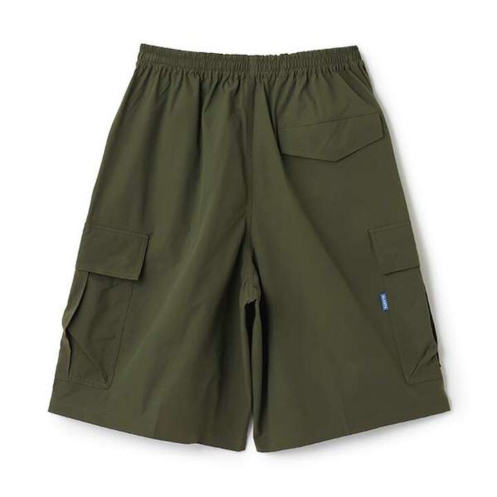 [Easycare] Poly Lip Half Cargo Pants,Khaki, medium image number 1