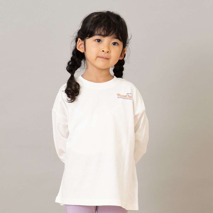 100% Cotton 365D. OFUZAKE Pattern Long Sleeve T-Shirt,Purple, medium image number 2