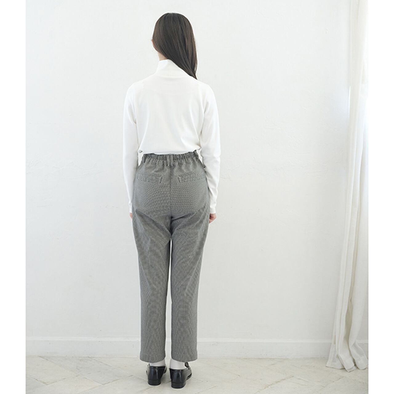 Tapered Pants,Gray, large image number 3