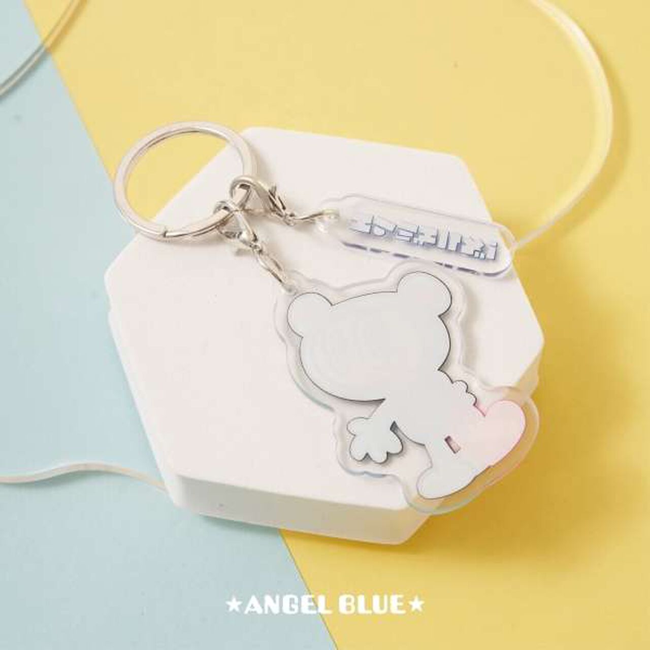 [ANGEL BLUE] Mr. Nakamura Acrylic Key Charm,Blue, large image number 5