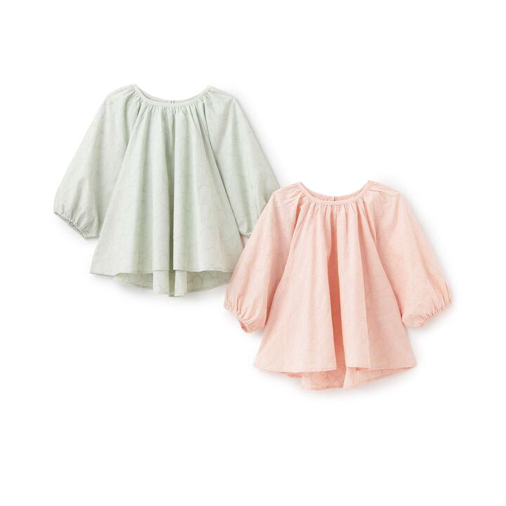 Parent-Child Matching Lace Tunic,Light pink, medium image number 6