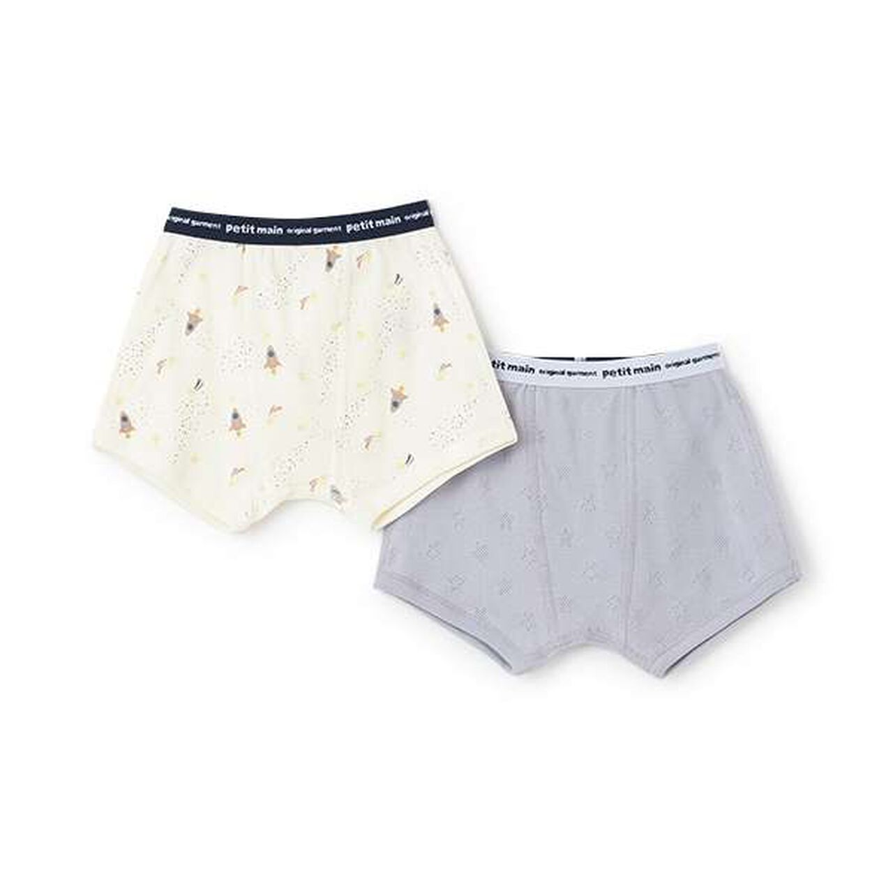 [Weak Acidity] Boxer Shorts 2P,Blue gray, large image number 0