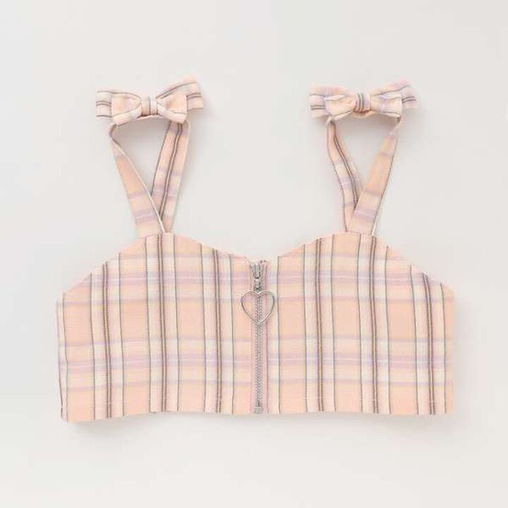 Front Zip Vest × Half T-Shirt,Sax blue, medium image number 7