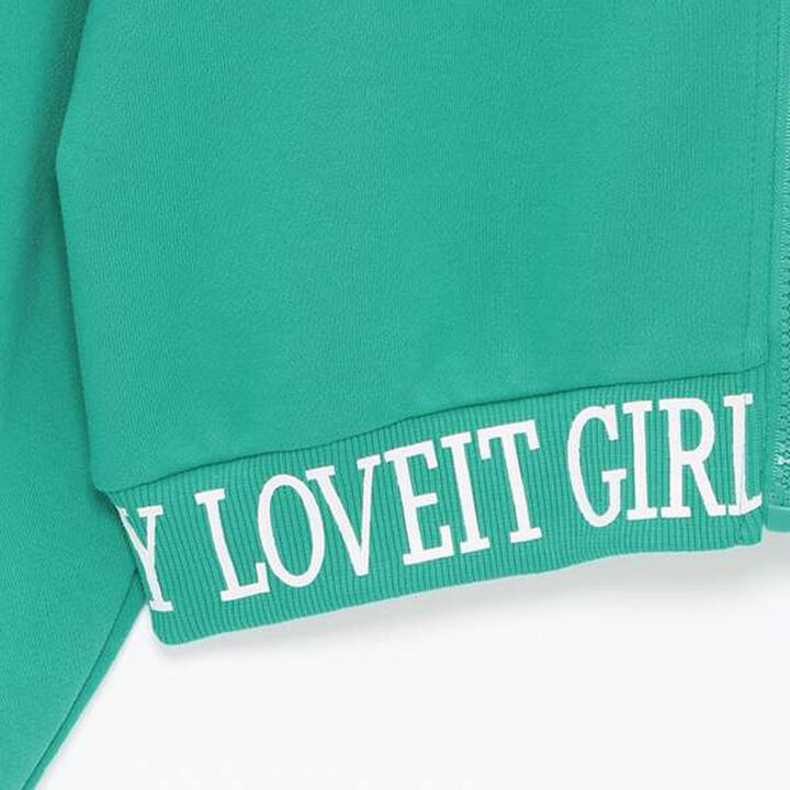 Hem Logo Parka,Emerald green, medium image number 5