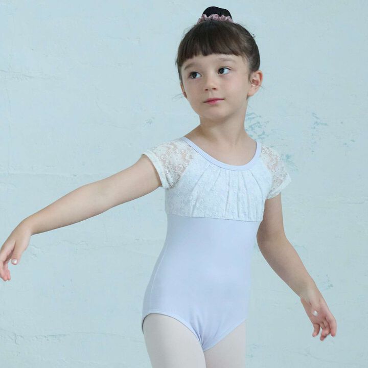 Ballet Lace Leotard Set,Light green, medium image number 2