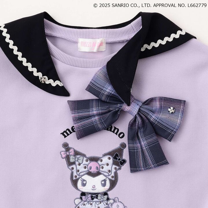 My Melody / Kuromi Hem Pleats 2 Way Sailor One-Piece Dress,Pink, medium image number 10