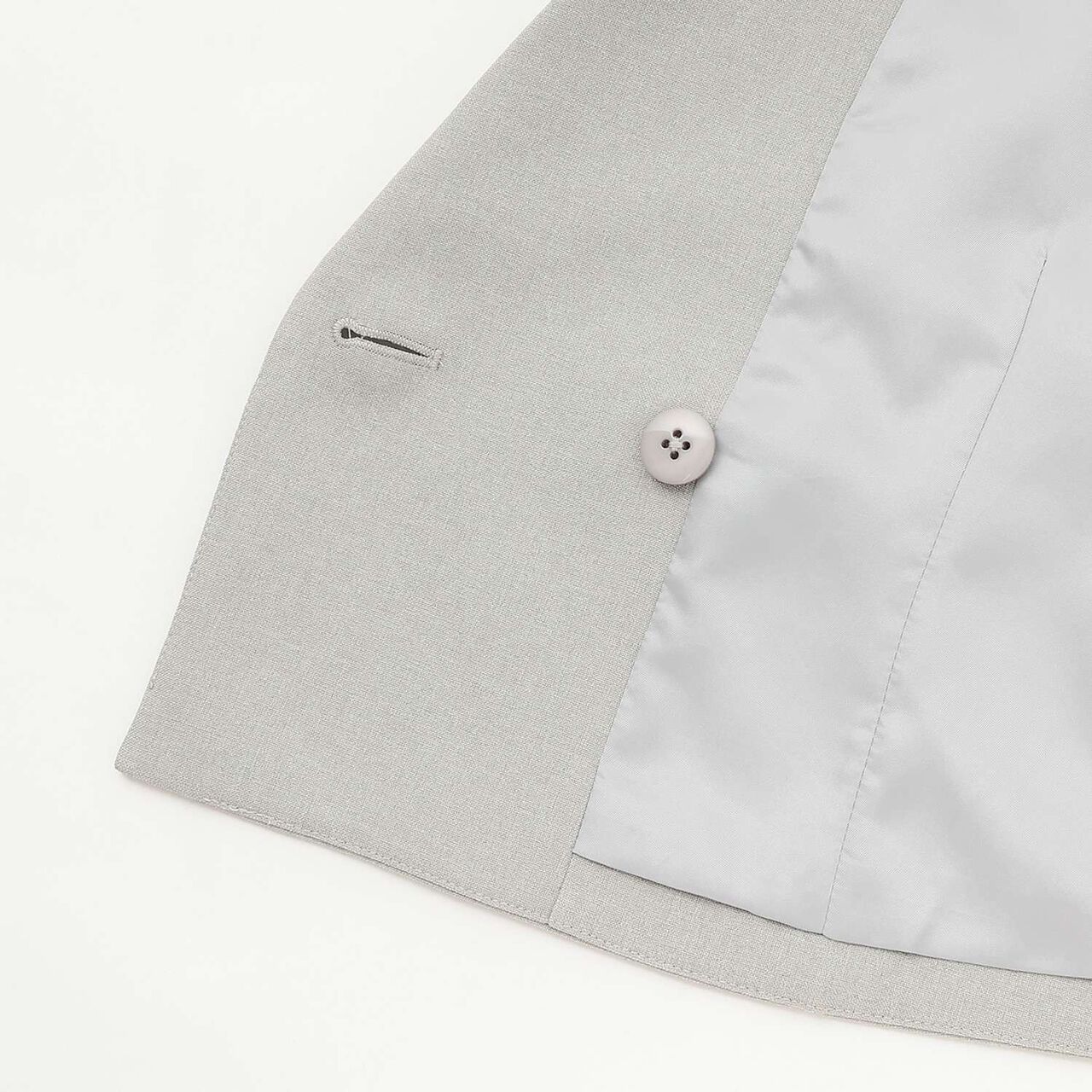 Short Jacket & Shorts Set,Light gray, large image number 9