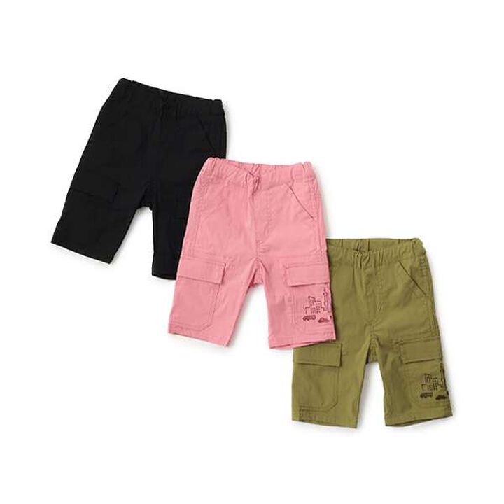 Car and City Embroidery 6/10 Cargo Pants,Moderate pink, medium image number 9