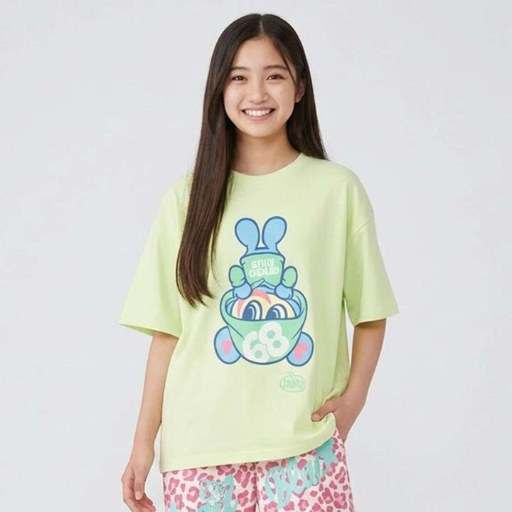 Angel Blue Upside Down Mr. Nakamura T-Shirt,, medium